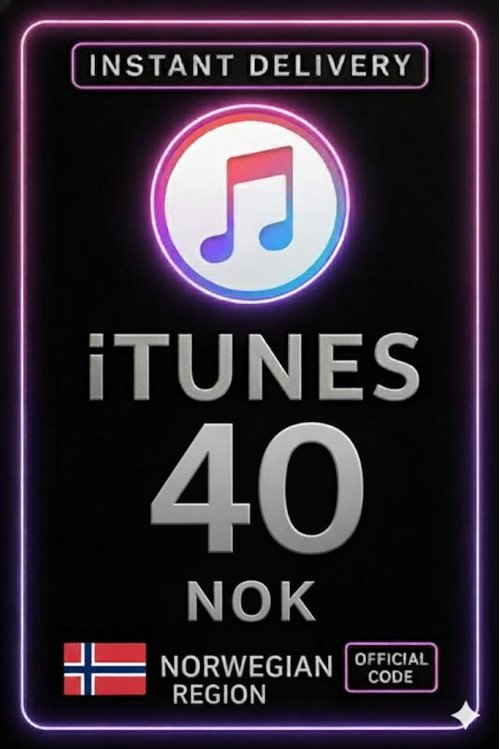iTunes Gift Card 40 NOK NO