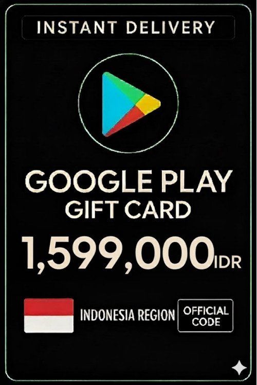 Google Play Gift Card - Indonesia IDR 1.599.000