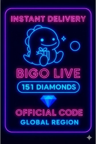 Bigo Live - 151 Diamonds (Global)