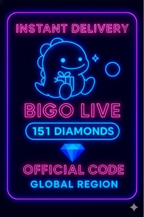 Bigo Live - 151 Diamonds (Global)