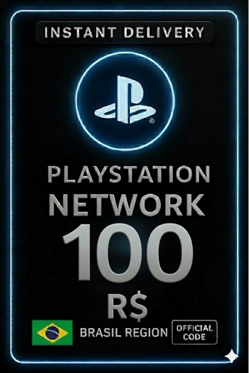 Playstation PSN Card BR - R$100