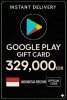 Google Play Gift Card - Indonesia IDR 329.000