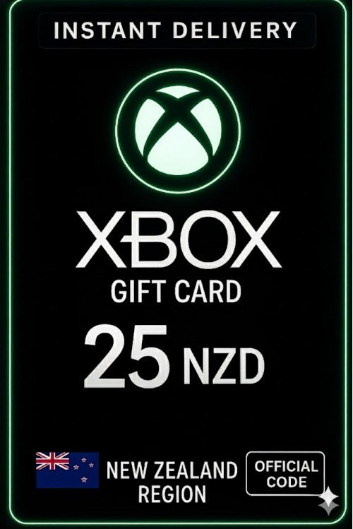 XBOX Live Card New Zealand - 25 NZD