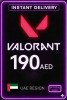 Valorant Points 190.00 AED  Wallet AE
