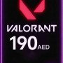 Valorant Points 190.00 AED  Wallet AE