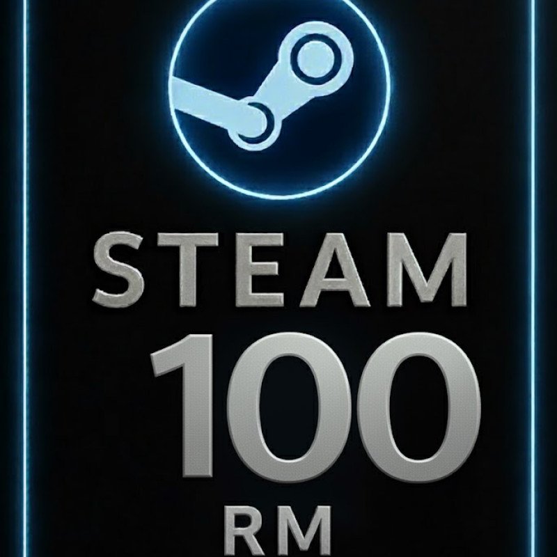 Steam Wallet Code Malaysia RM100
