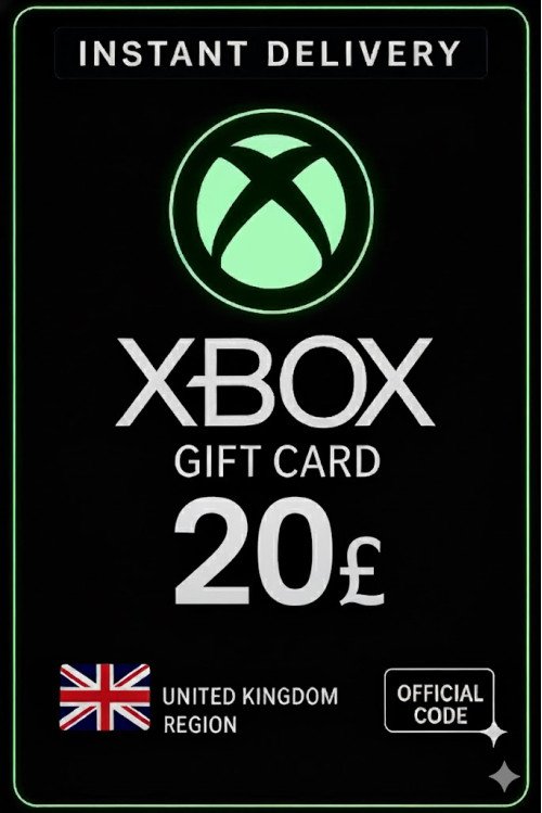 Xbox Live Gift Card £20 Wallet