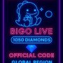 Bigo Live - 1050 Diamonds (Global)