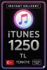 iTunes Hediye Kartı 1250 TL Bakiye