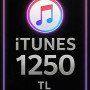 iTunes Hediye Kartı 1250 TL Bakiye