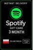 Spotify Gift Card Poland - 3 Month PL