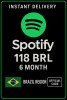 Spotify Brazil 118 BRL - 6 Month