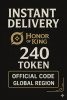 Honor of Kings 240 Tokens (Global)