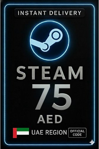 Steam Wallet Code 75 AED (UAE)