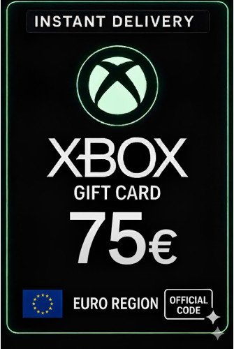 Xbox Live Gift Card 75 Euro Wallet