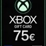 Xbox Live Gift Card 75 Euro Wallet