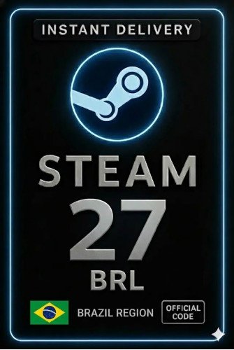 Steam Wallet Code Brazil 27 BRL