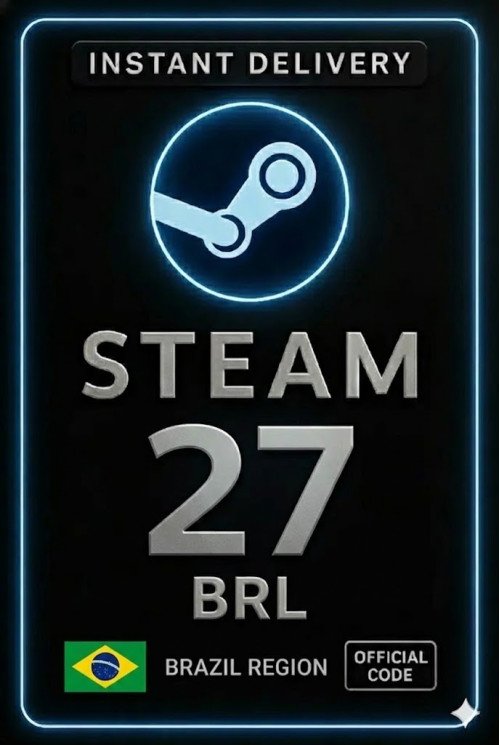 Steam Wallet Code Brazil 27 BRL