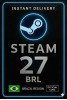 Steam Wallet Code Brazil 27 BRL
