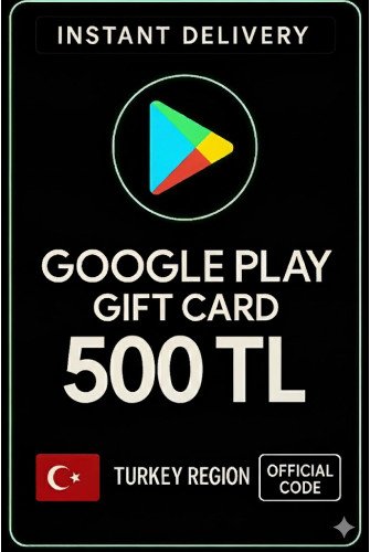 Google Play hediye kodu 500 TRY