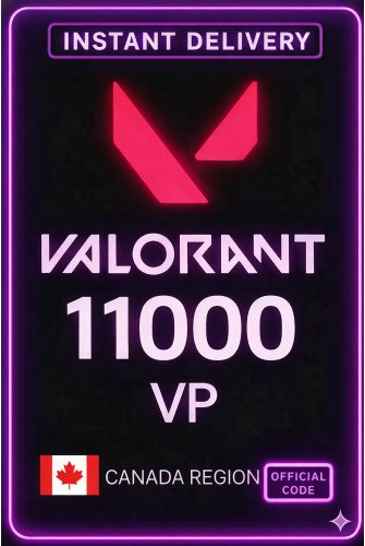 Valorant Points - 11000 VP (Canada)