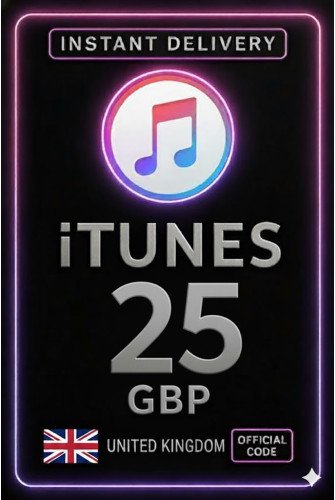 iTunes Gift Card GBP £25