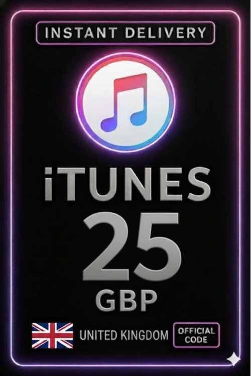 iTunes Gift Card GBP £25