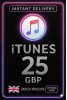 iTunes Gift Card GBP £25