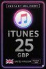 iTunes Gift Card GBP £25
