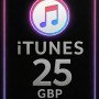 iTunes Gift Card GBP £25