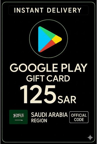 Google Play Gift Card - Saudi Arabia SAR 125