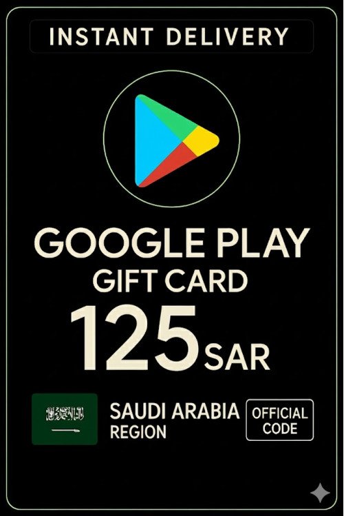 Google Play Gift Card - Saudi Arabia SAR 125