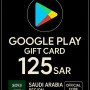 Google Play Gift Card - Saudi Arabia SAR 125