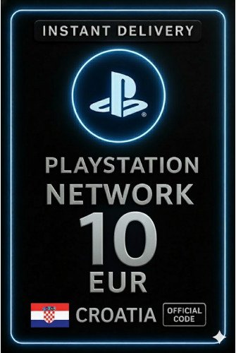PSN Card Croatia - 10 EU HR