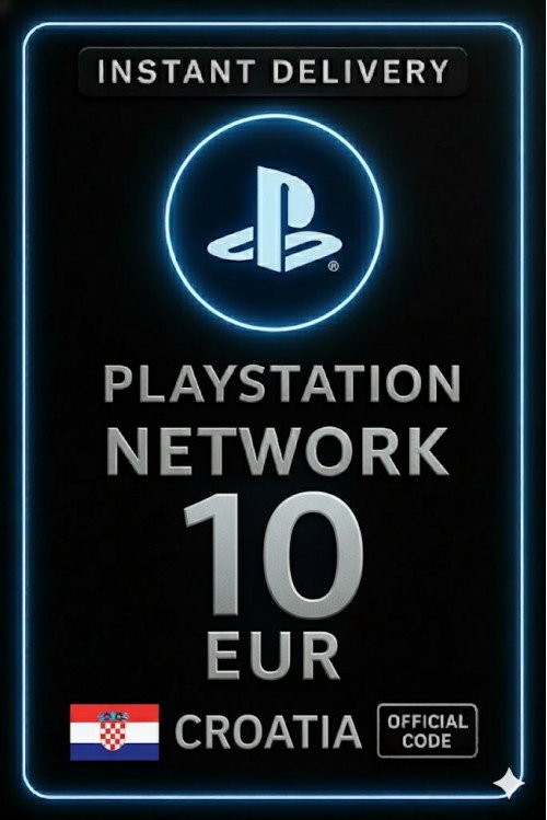 PSN Card Croatia - 10 EU HR