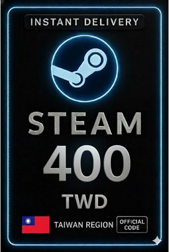 Steam Wallet Taiwan 400 TWD