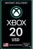 Xbox Live Gift Card 20 Usd Wallet