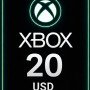 Xbox Live Gift Card 20 Usd Wallet