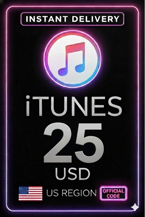 iTunes Gift Card - US$ 25
