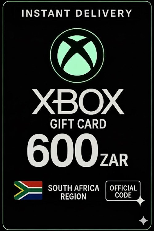 Xbox Live Gift Card 600 ZAR Wallet