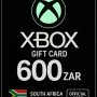 Xbox Live Gift Card 600 ZAR Wallet