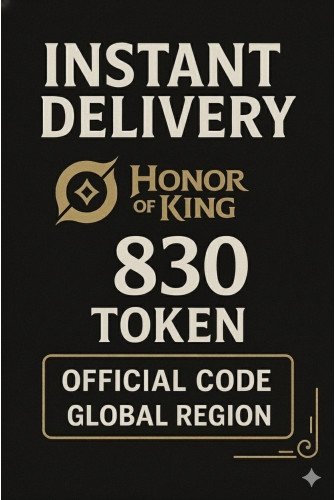 Honor of Kings 830 Tokens (Global)