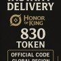 Honor of Kings 830 Tokens (Global)