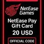 NetEase Pay Gift Card - 20$ USD