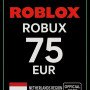Roblox 75 EUR Game Card (NL)