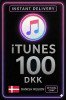 iTunes Gift Card 100 DKK