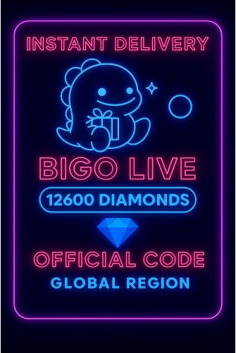 Bigo Live - 12600 Diamonds (Global)
