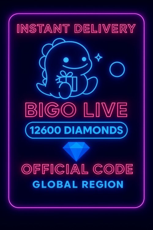 Bigo Live - 12600 Diamonds (Global)
