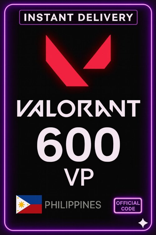 Valorant Points - 600 VP (Philippines)