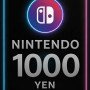 Nintendo eShop Card 1000 Yen